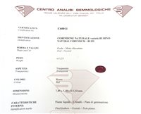 Anello Fanton Gioielli Donna in Oro bianco Rubino 1.33 Ct FG65221211 - FG65221211